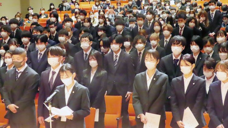 栗岡学園合同入学式