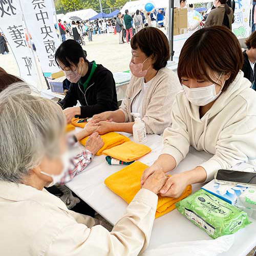 皆さん癒された表情で、大好評でした。