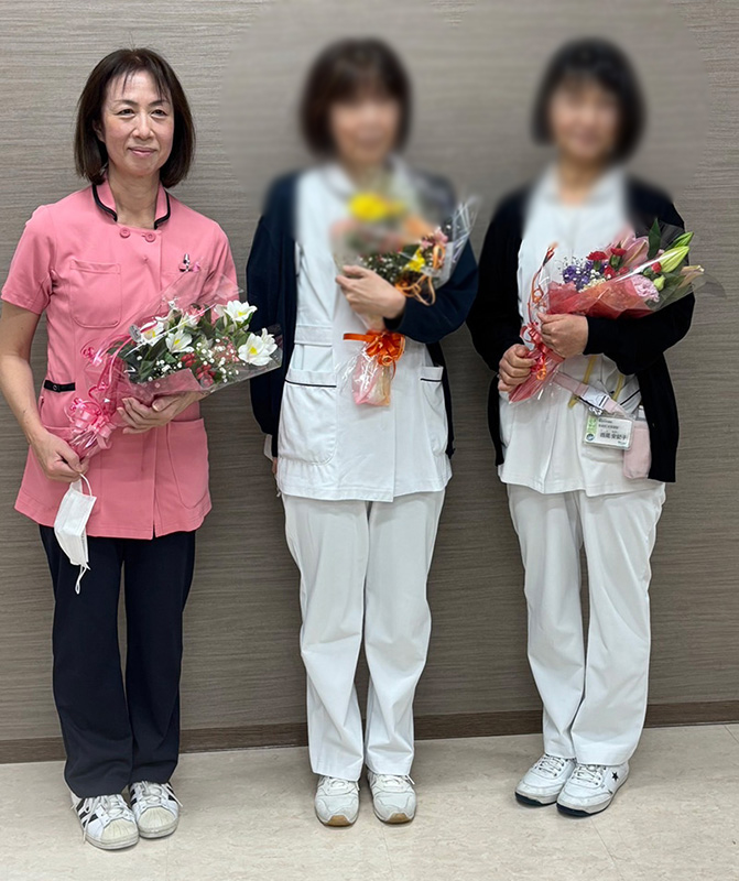 3名が表彰されました