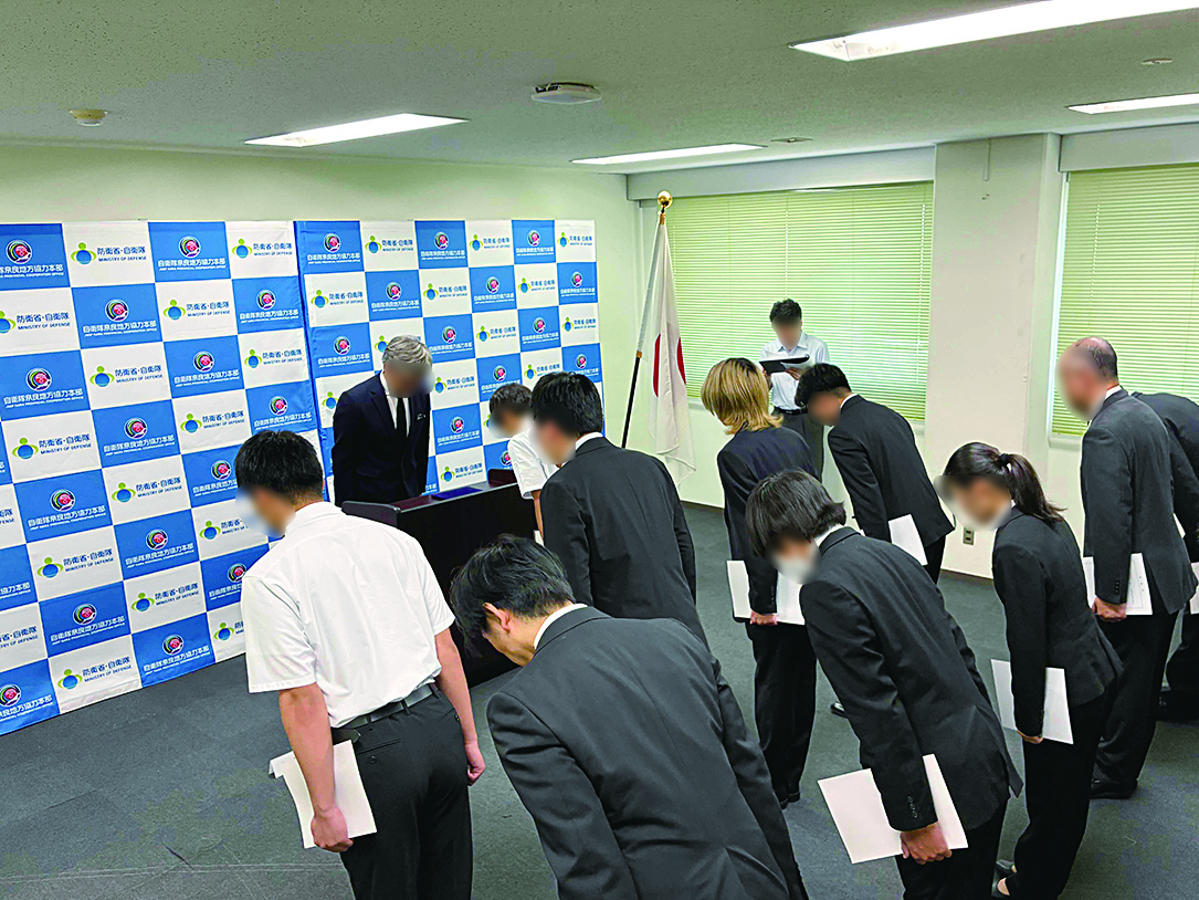祝・予備自衛官補に４名が合格　—「もしもの時」を支える新たな一歩